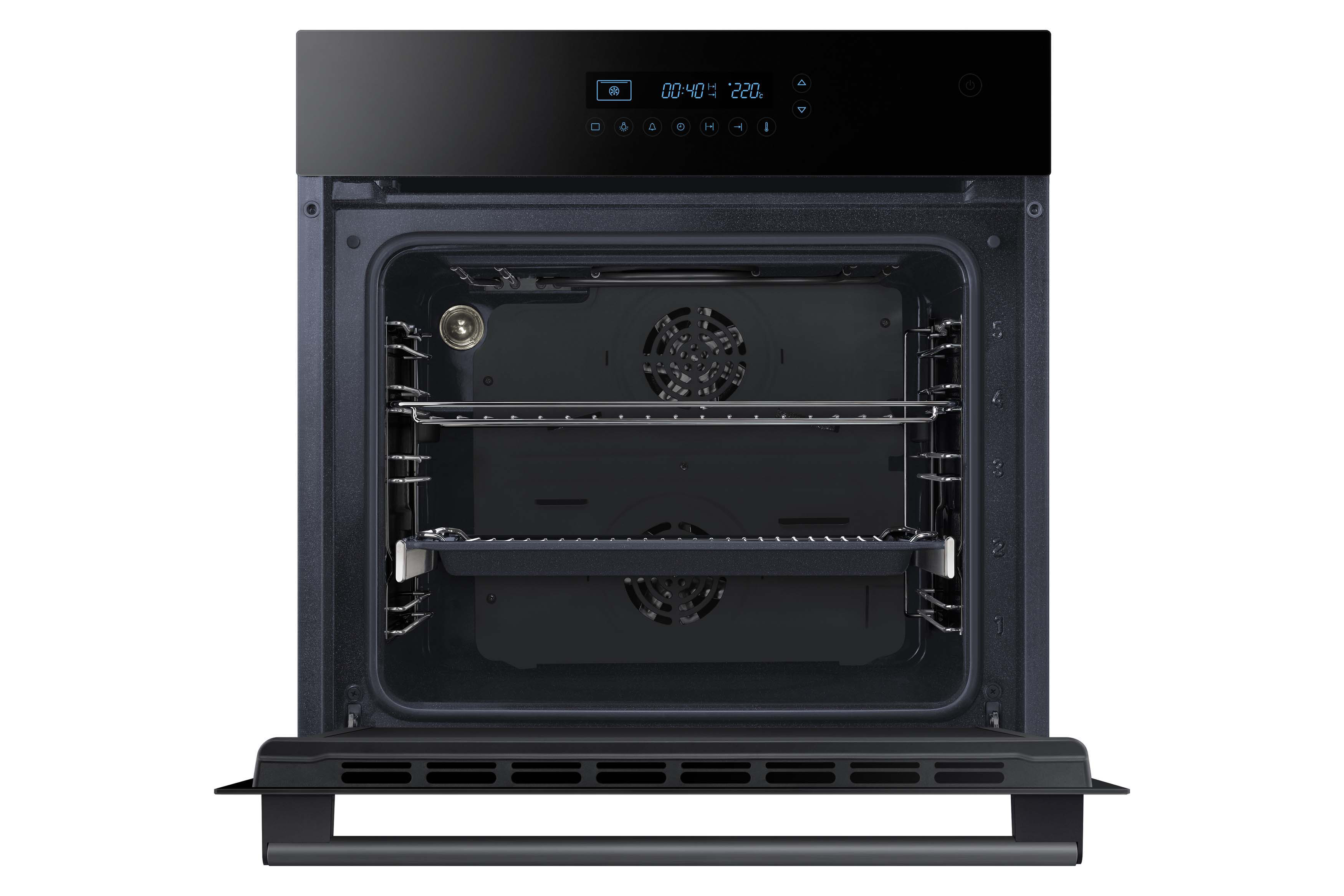 SAMSUNG NV70H5587BB, Backofen (Einbaugerät, 70 l, 595 mm breit)