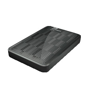 WD My Passport™ AV-TV Festplatte, 500 GB HDD, extern, Schwarz