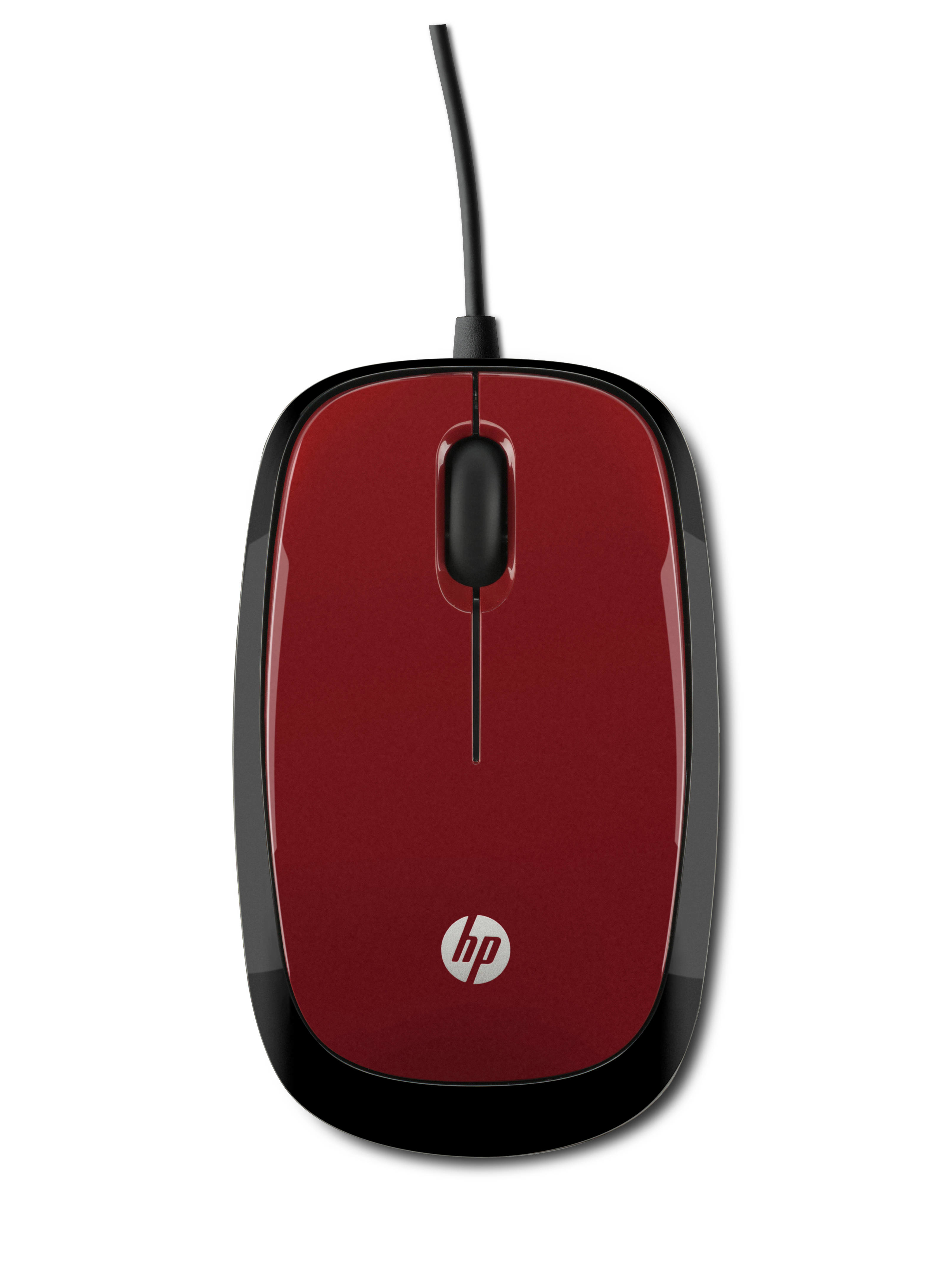 HP H4K65AA X1200 Wired Kırmızı Kablolu Mouse