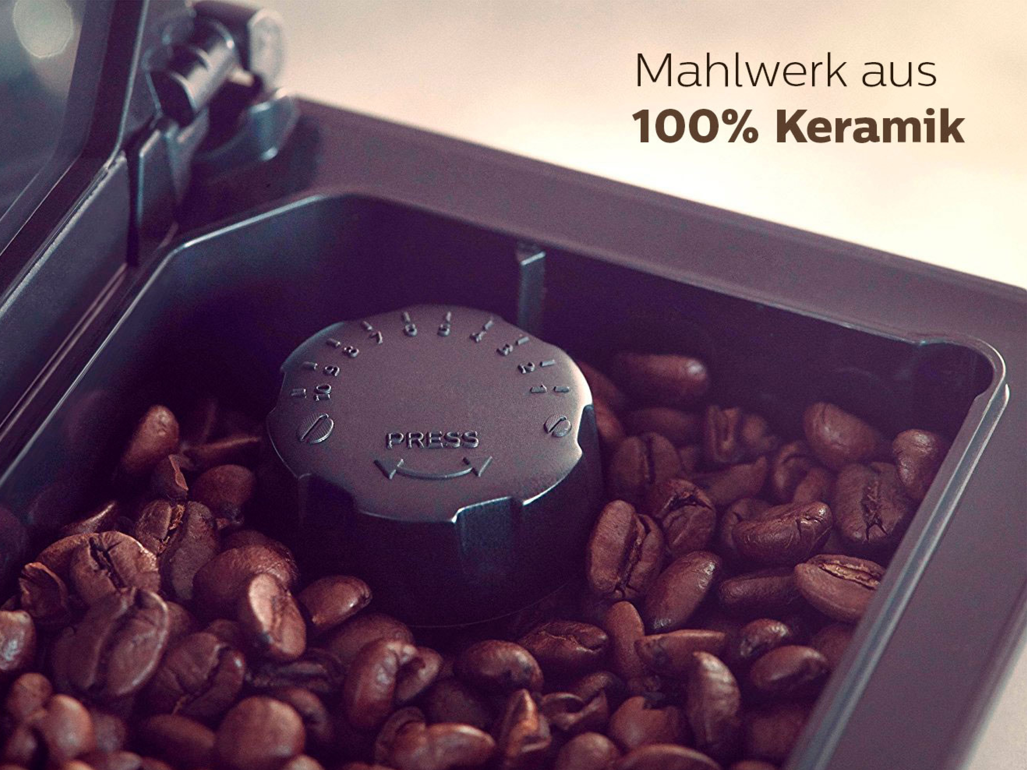 SAECO Kaffeevollautomat PicoBaristo Deluxe SM5570/10, klavierlack-schwarz Kaffeevollautomat (Klavierlack/Schwarz, Keramikmahlwerk, 15 bar, integrierter Milchbehälter)