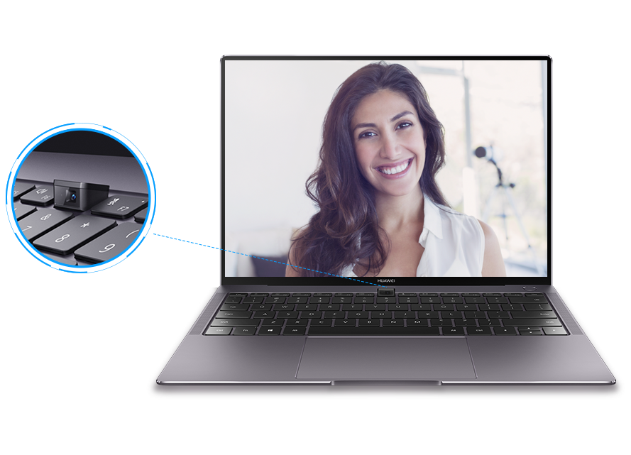HUAWEI Notebook Matebook X Pro I5-8250U (53010CKV) - Ausstellungsstück Notebook, 13,9 Zoll, Intel® Core™ i5-8250U Prozessor
(6M Cache, bis zu 3.4 GHz ), 8 GB, SSD 256 GB