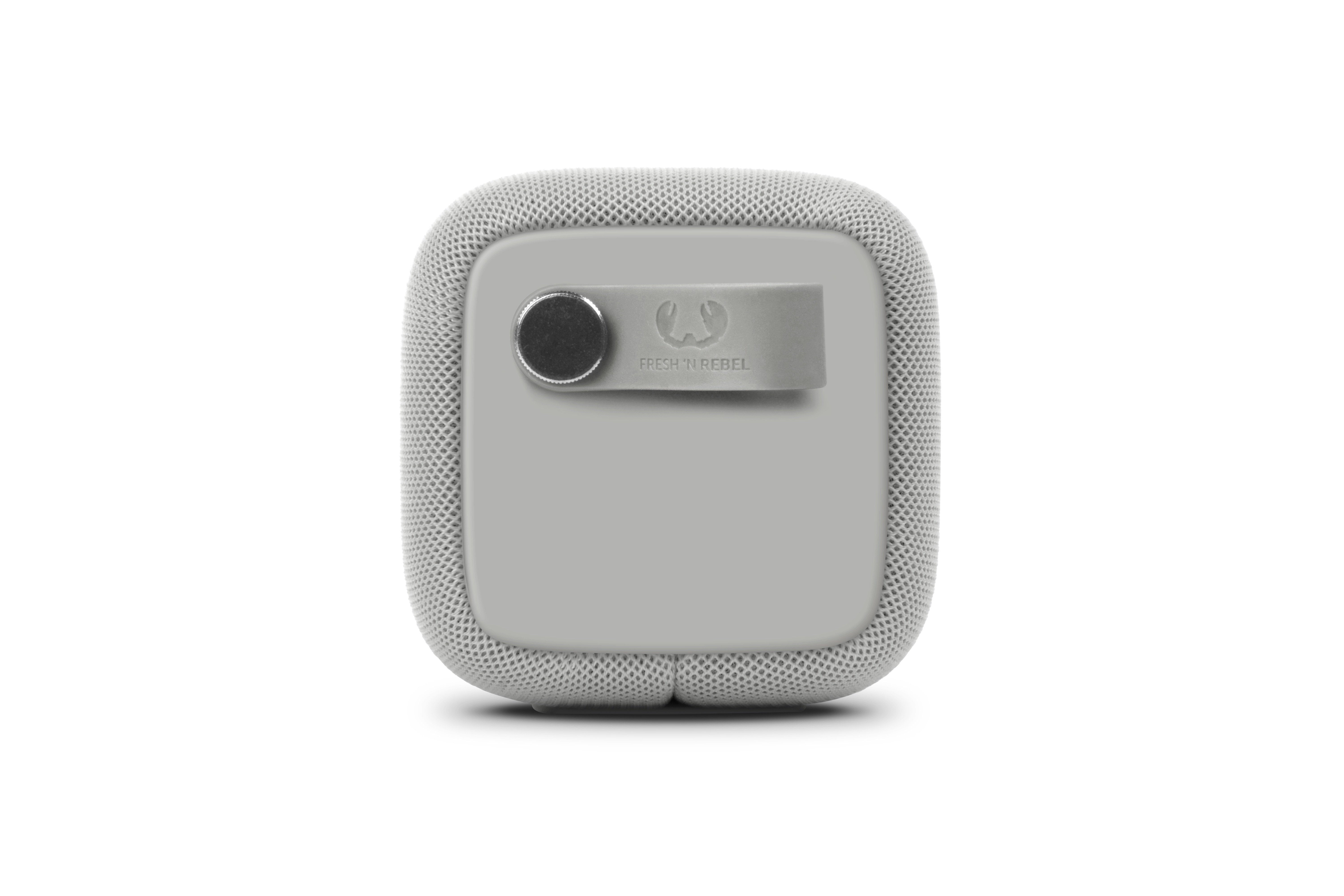 FRESH ‘N REBEL Rockbox Bold M Bluetooth Lautsprecher, Hellgrau, Wasserfest