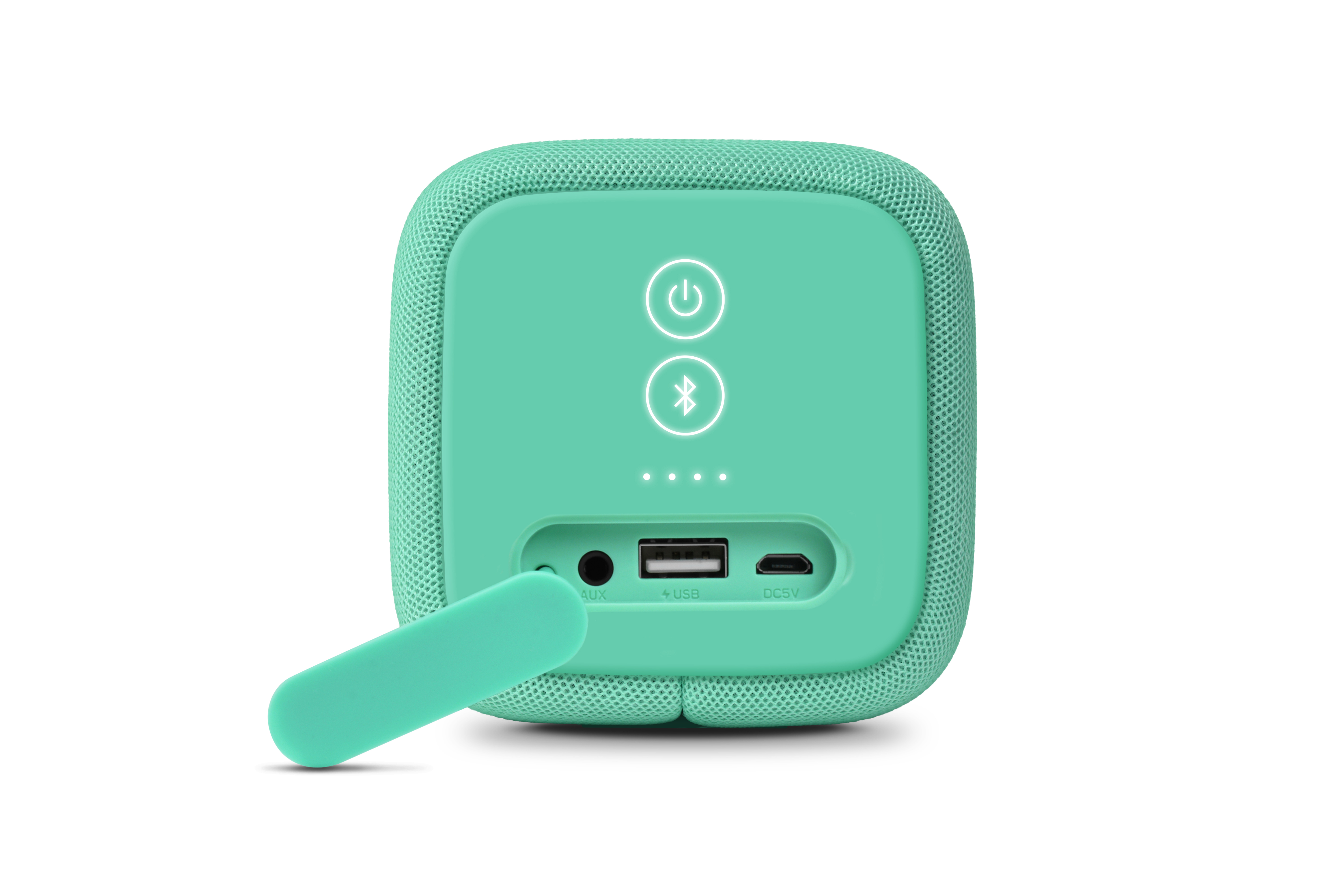 FRESH ‘N REBEL Rockbox Bold L Bluetooth Lautsprecher, Türkis, Wasserfest