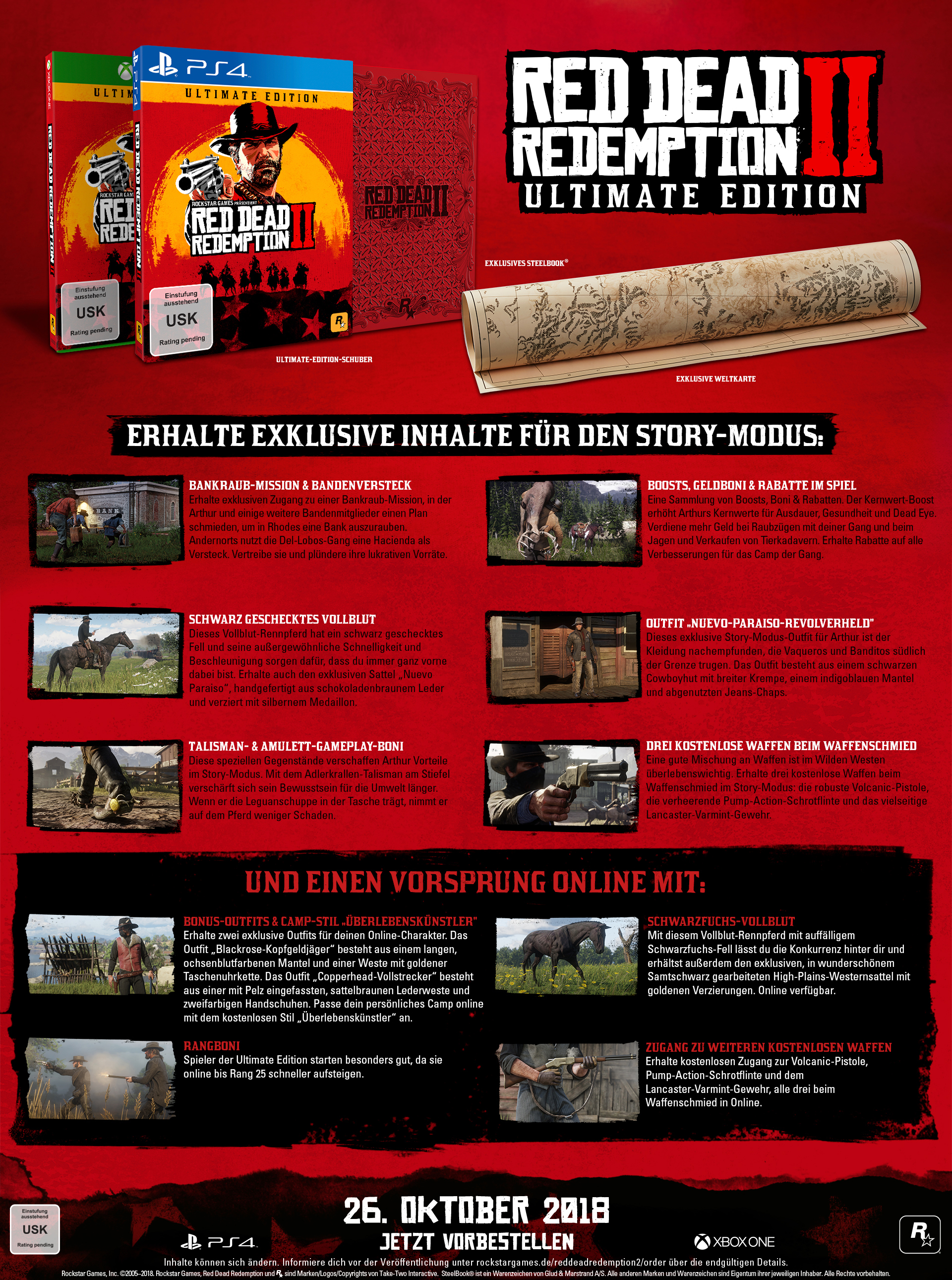 Red Dead Redemption 2 (Ultimate Edition) - [PlayStation 4]