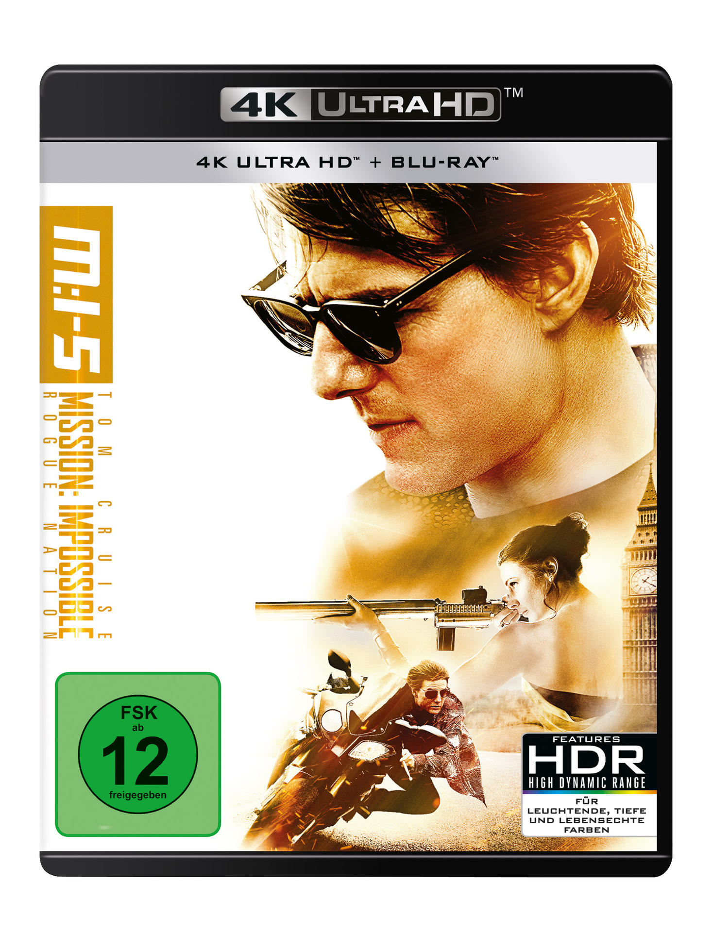Mission - Impossible 5 - Rogue Nation  Limitiert 4K Ultra HD Blu-ray + Blu-ray