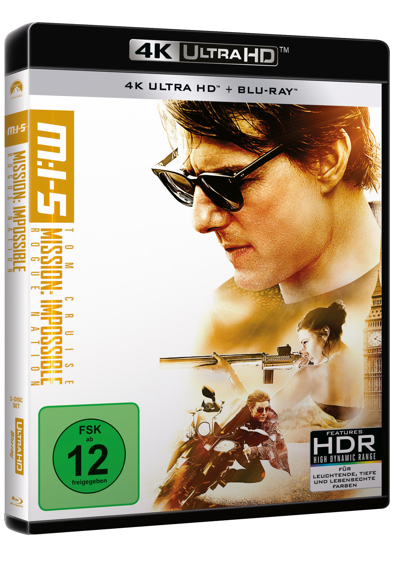 Mission - Impossible 5 - Rogue Nation  Limitiert 4K Ultra HD Blu-ray + Blu-ray