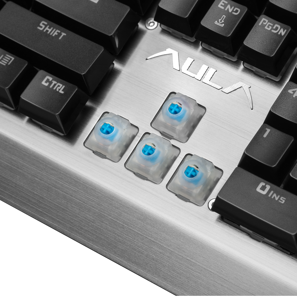 AULA Mechanical Assault gaming billentyűzet, magyar kiosztású