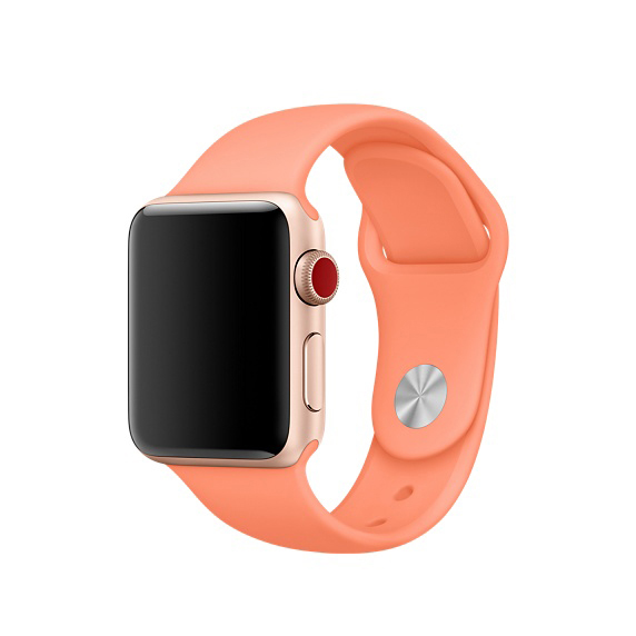 APPLE 42 mm, Sportarmband, Pfirsich