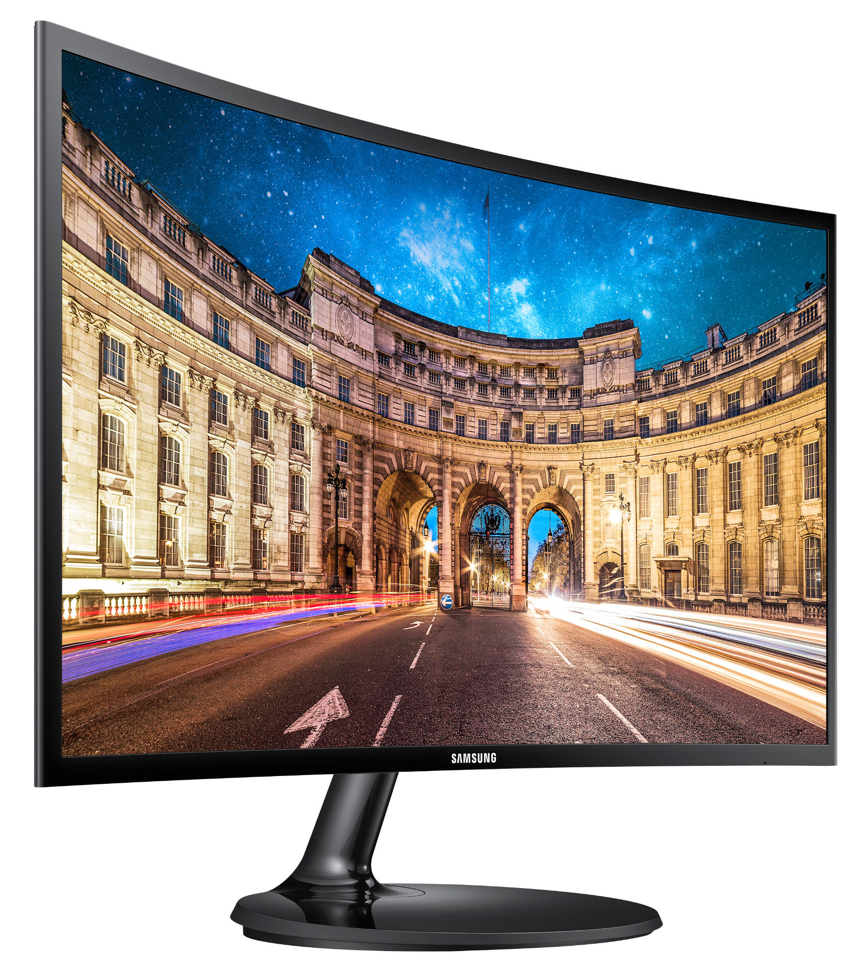 SAMSUNG LC24F390FHR 23,5 Zoll  Full-HD  Curved Monitor  4 ms Reaktionszeit  