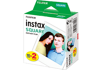 FUJIFILM Instax Instant Square Film 62x62 mm 2 x 10 pièces (B12032)