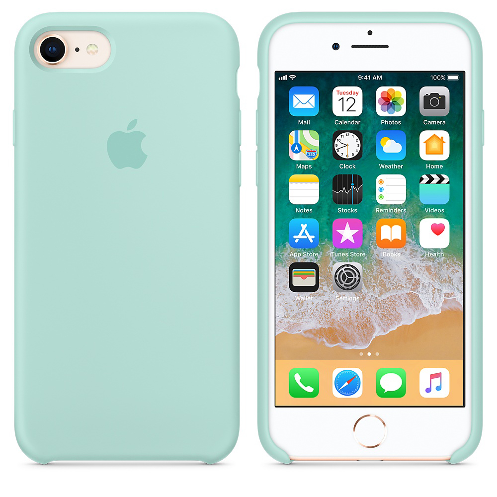 APPLE iPhone 8/7, Backcover, Apple, iPhone 8, iPhone 7, Marinegrün