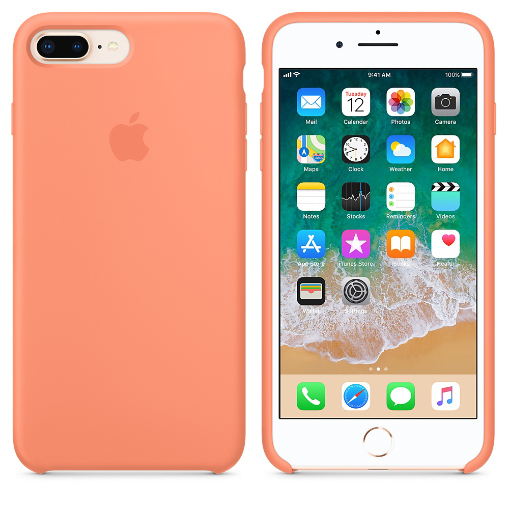 iPhone Plus, iPhone Plus, APPLE 7 8 Backcover, iPhone 8+/7+, Pfirsich Apple,