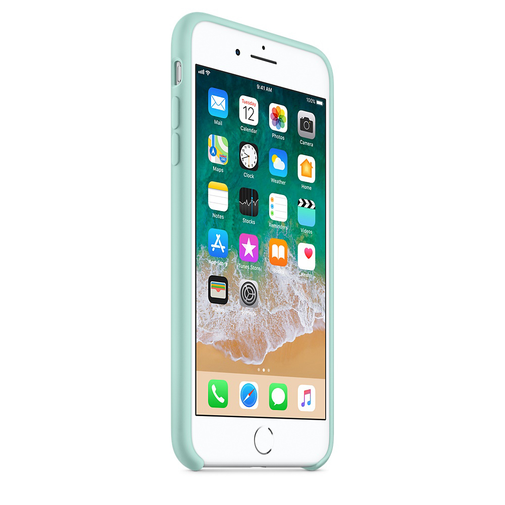 APPLE iPhone 8+/7+, Backcover, Apple, iPhone 8 Plus, iPhone 7 Plus, Marinegrün