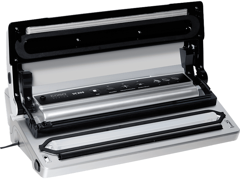 CASO 1390 VC200 Vakuumierer inkl. Rollenbox Silber