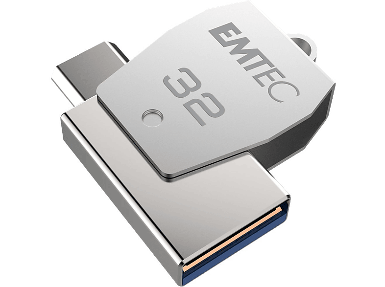 EMTEC USB-stick Dual Drive USB-microUSB 32 GB (ECMMD32GT252B)