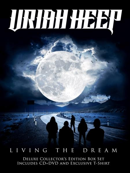 Uriah Heep - Living Boxset) Dream Video) (CD (CD+DVD+T-Shirt The DVD Größe L + 