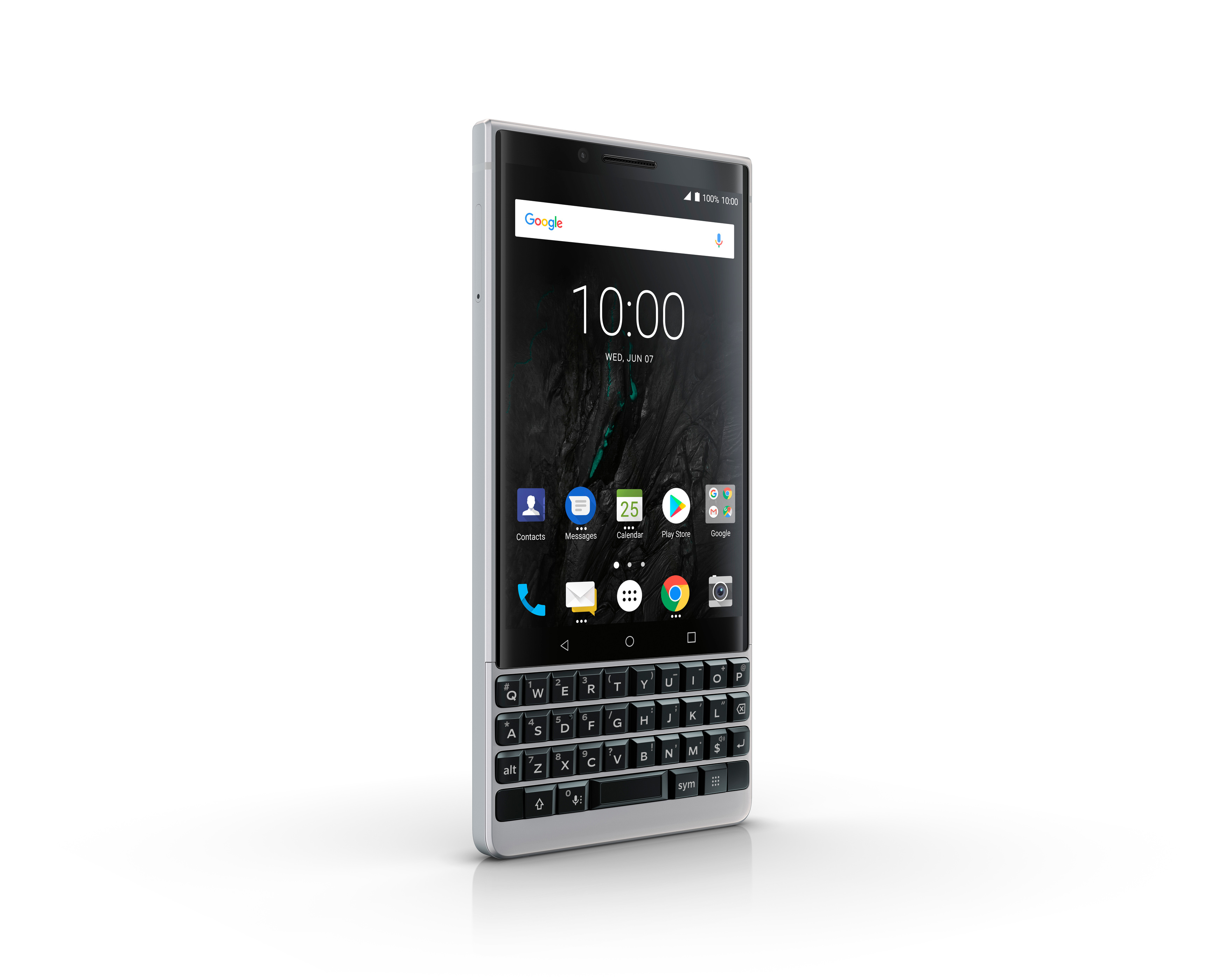 BLACKBERRY Key 2 64 GB Silber