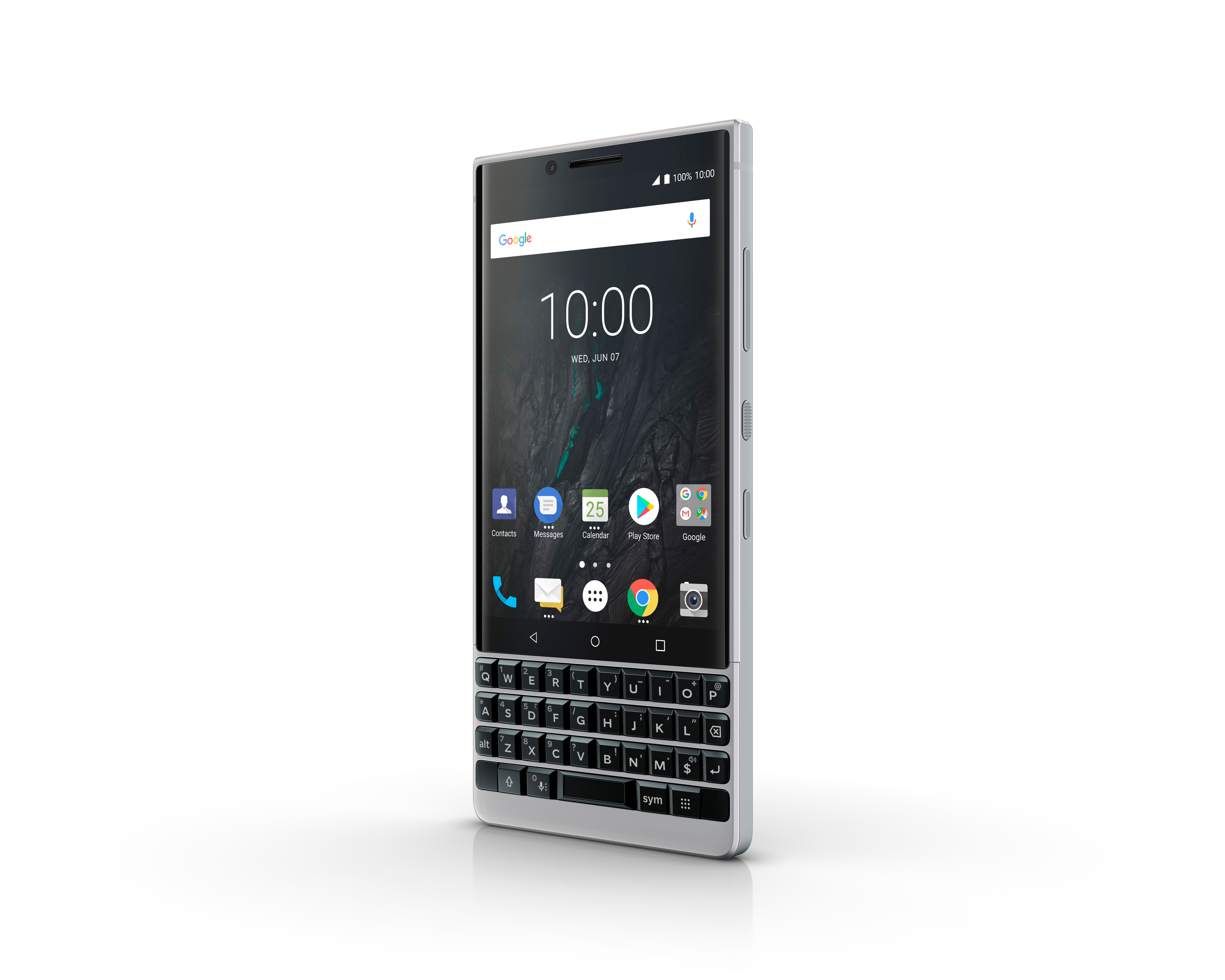 BLACKBERRY Key 2 64 GB Silber