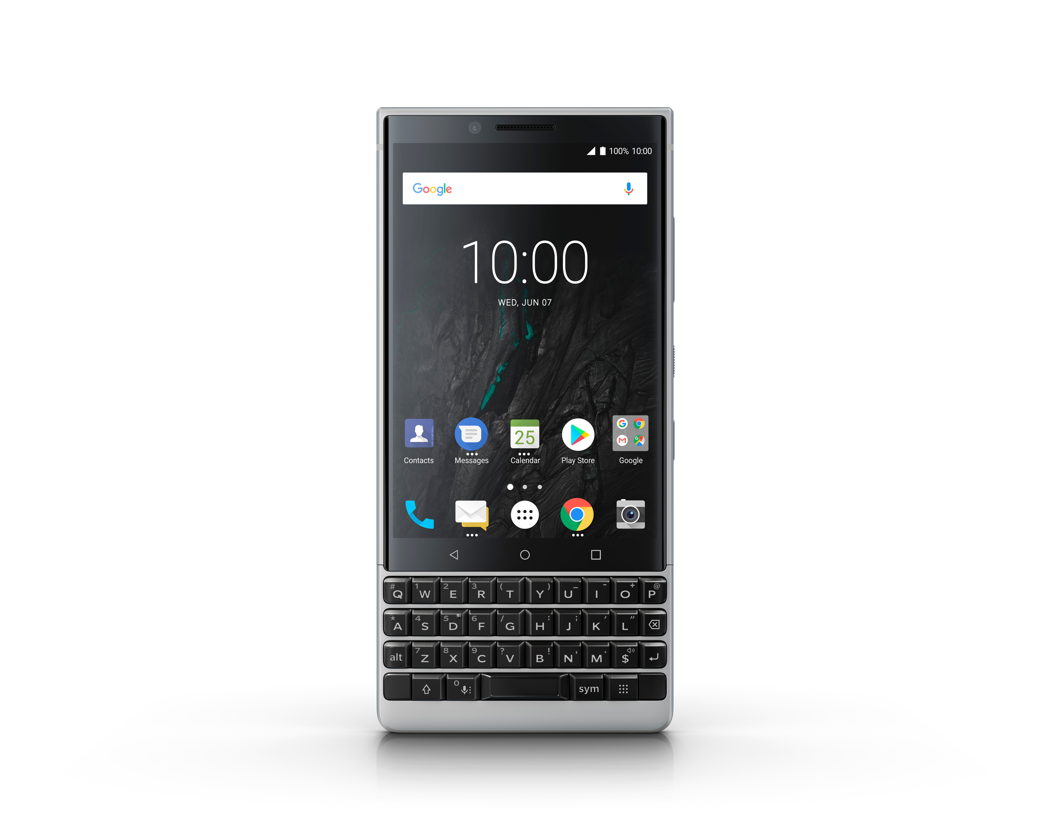 BLACKBERRY Key 2 64 GB Silber