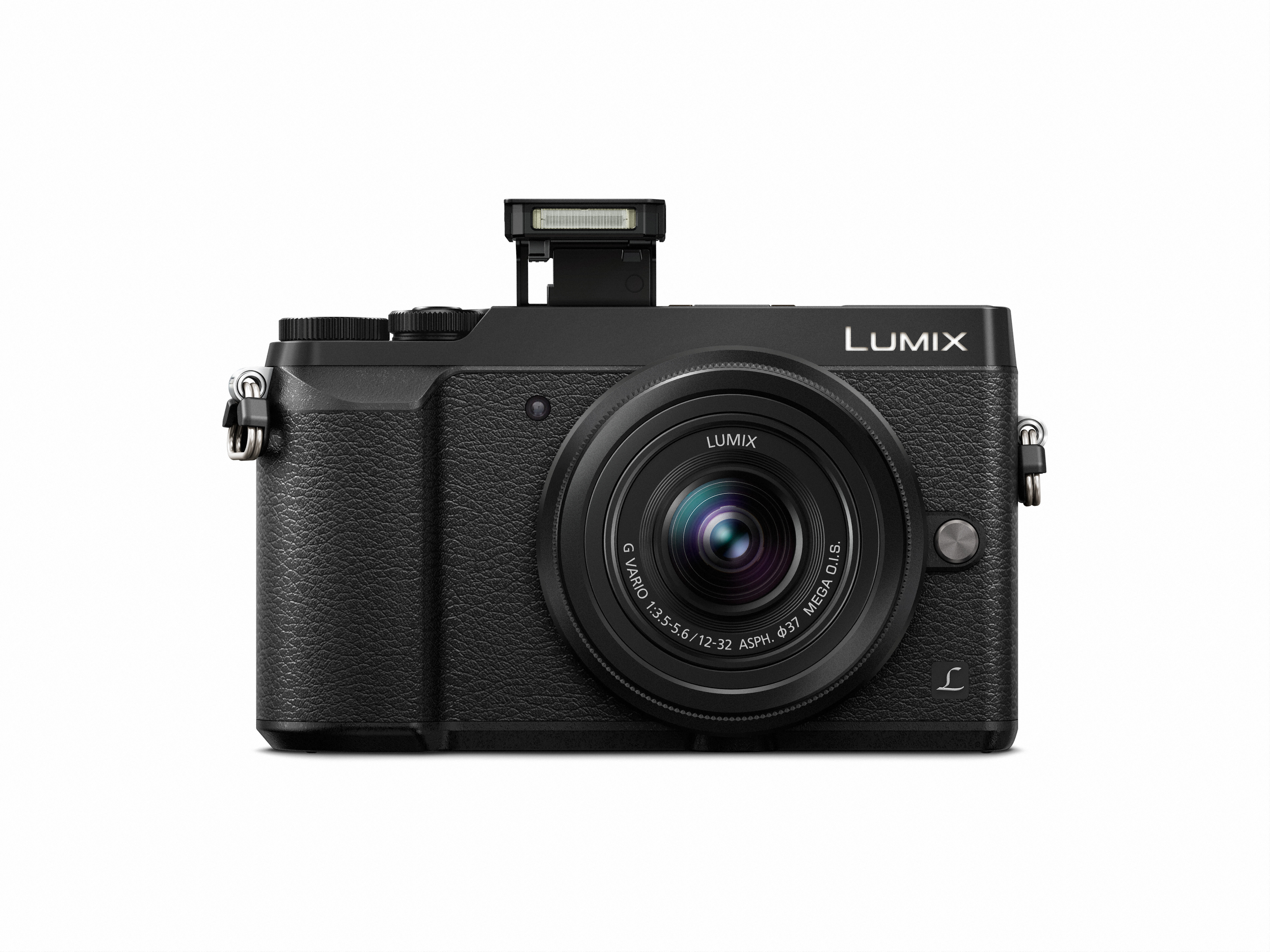 PANASONIC Lumix DMC-GX80 Systemkamera mit Objektiv 12-32 mm, 7,5 cm Display Touchscreen, WLAN