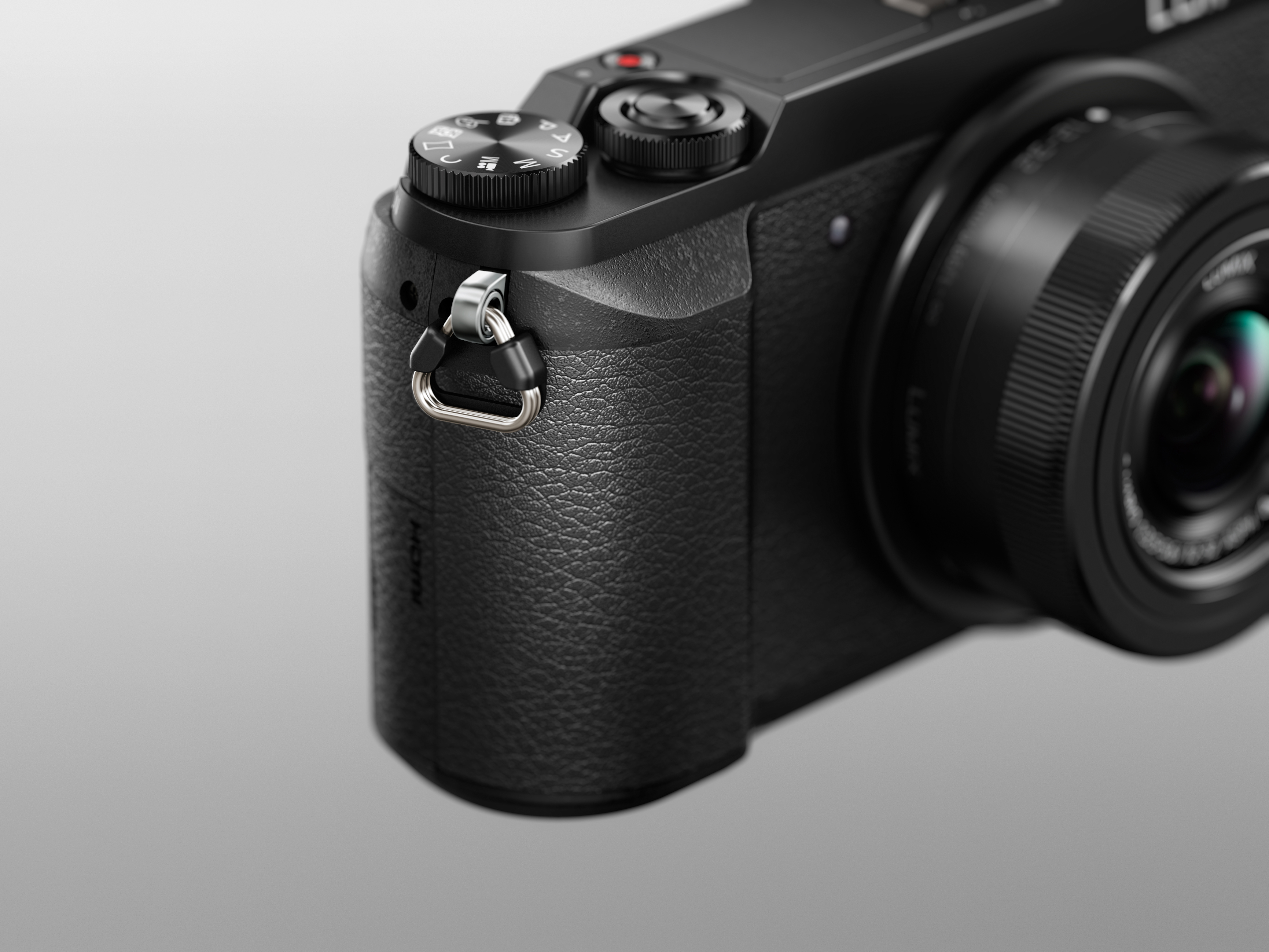 PANASONIC Lumix DMC-GX80 Systemkamera mit Objektiv 12-32 mm, 7,5 cm Display Touchscreen, WLAN
