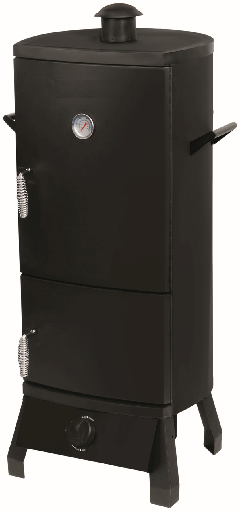 EL FUEGO AY 317 Smoker Portland Gasgrill, Schwarz 