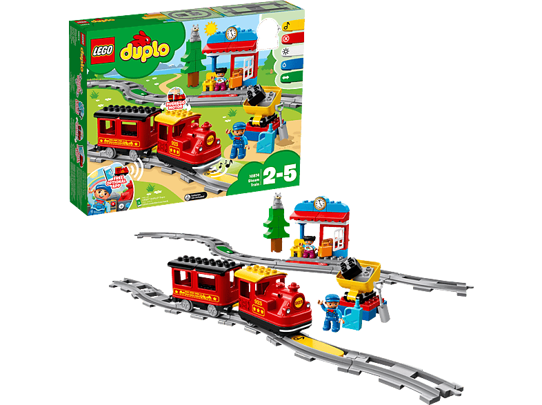 LEGO 10874 Dampfeisenbahn Mehrfarbig Bausatz