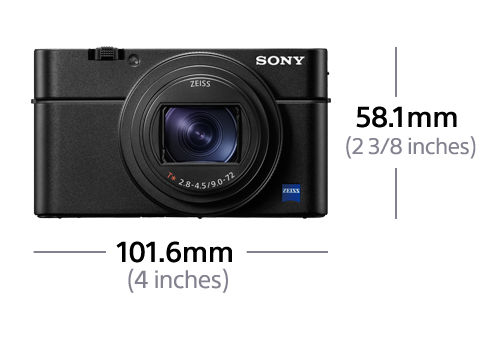 SONY Cyber-shot DSC-RX 100 VI Zeiss NFC Digitalkamera Schwarz, 8x opt. Zoom, Xtra Fine/TFT-LCD, WLAN