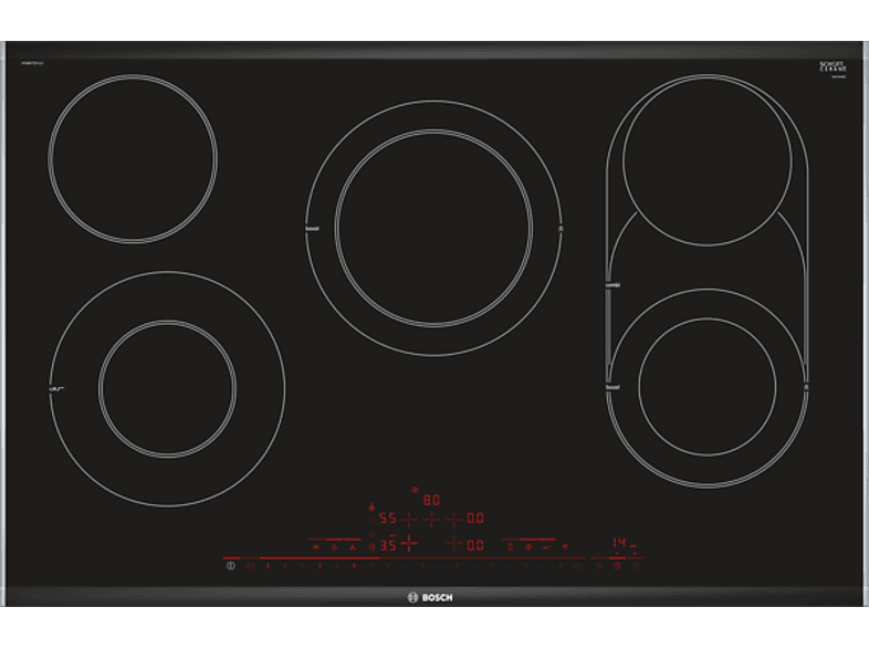 BOSCH PKM875DV1D Elektrikli Ankastre Ocak Siyah
