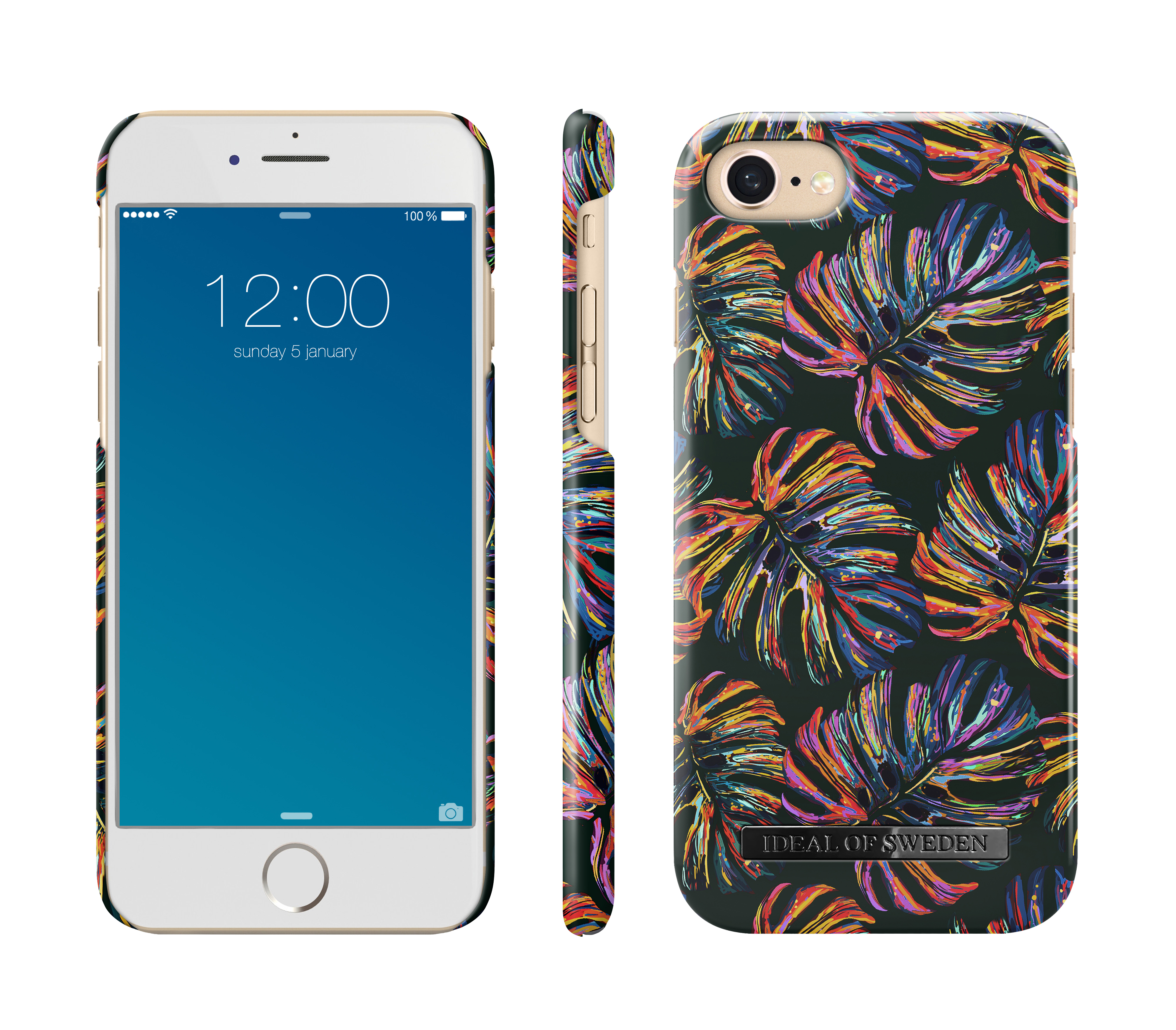 iPhone IDEAL SWEDEN 7, Apple, Fashion, Backcover, Neon Tropical OF