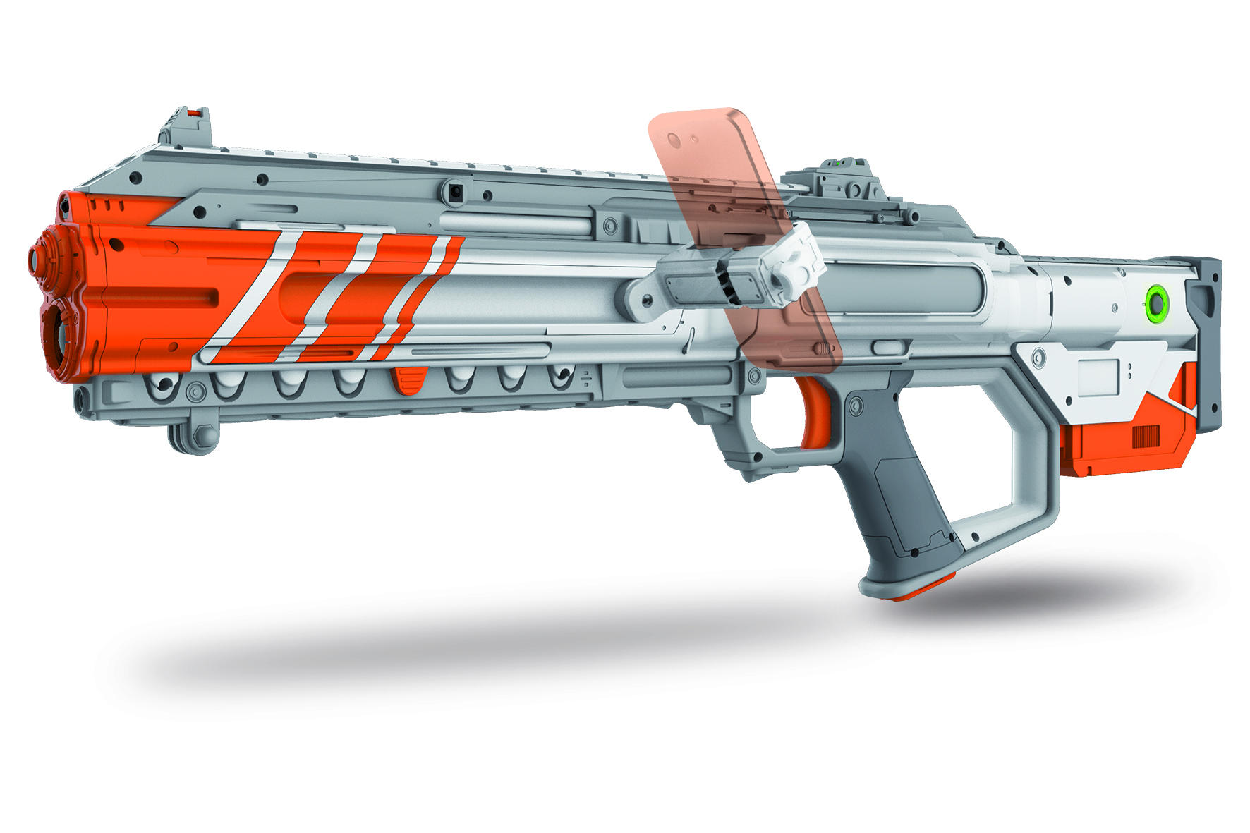 RECOIL Rogue ADD-ON TAG Weapon Laserpistole Grau/Orange