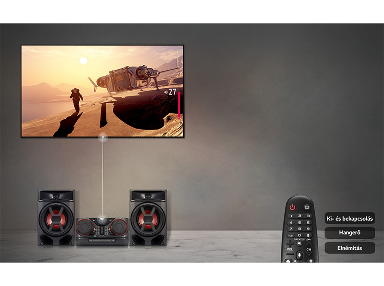 LG CK 43 bluetooth hifi torony
