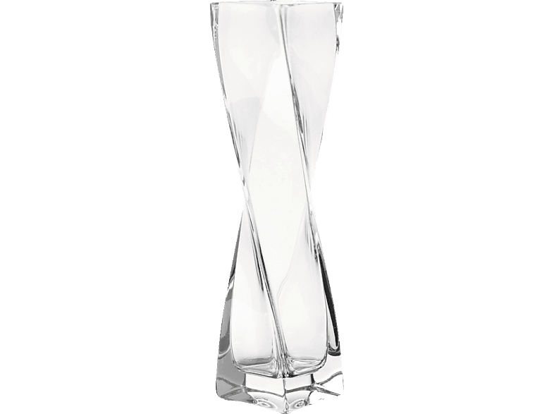 014083 Swirl Transparent Vase LEONARDO