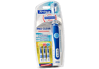 TRISA Trisa Pro Clean Professional incl. 3 Refills - Spazzolino da denti elettrico - Blu - Spazzolino elettrico (Blu)