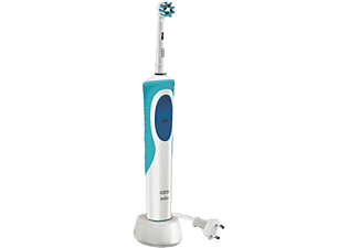 ORAL-B Oral-B Vitality Cross Action con Timer - Tecnologia di pulizia 2D - 1 moda di pulizia - bianco/blu - Spazzolino elettrico (Azzurro/Bianco)