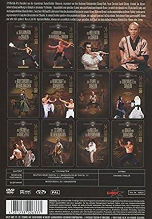 Shaw Brothers - Gesamtbox DVD