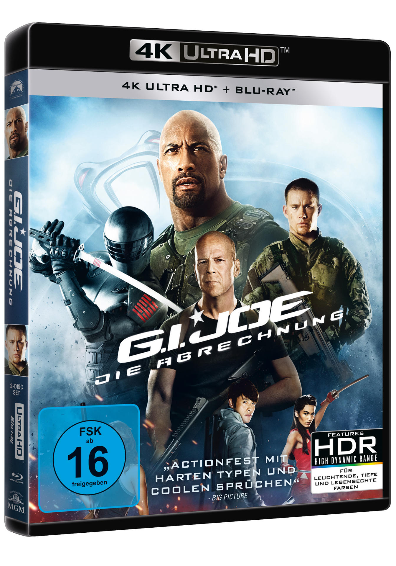 G.I. Joe - Die Abrechnung 4K Ultra HD Blu-ray + Blu-ray