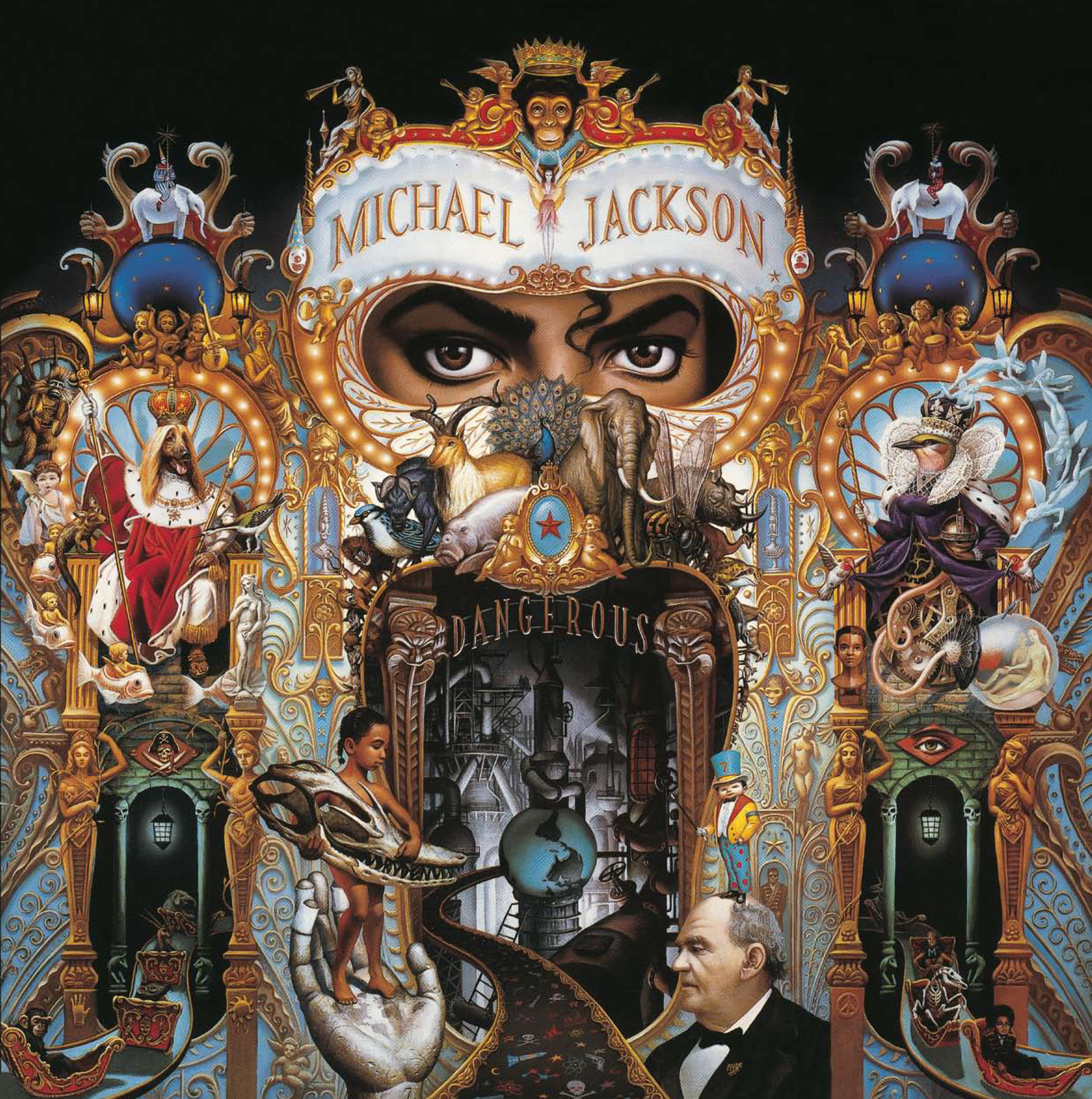 Michael Jackson - Dangerous (Vinyl LP (nagylemez))