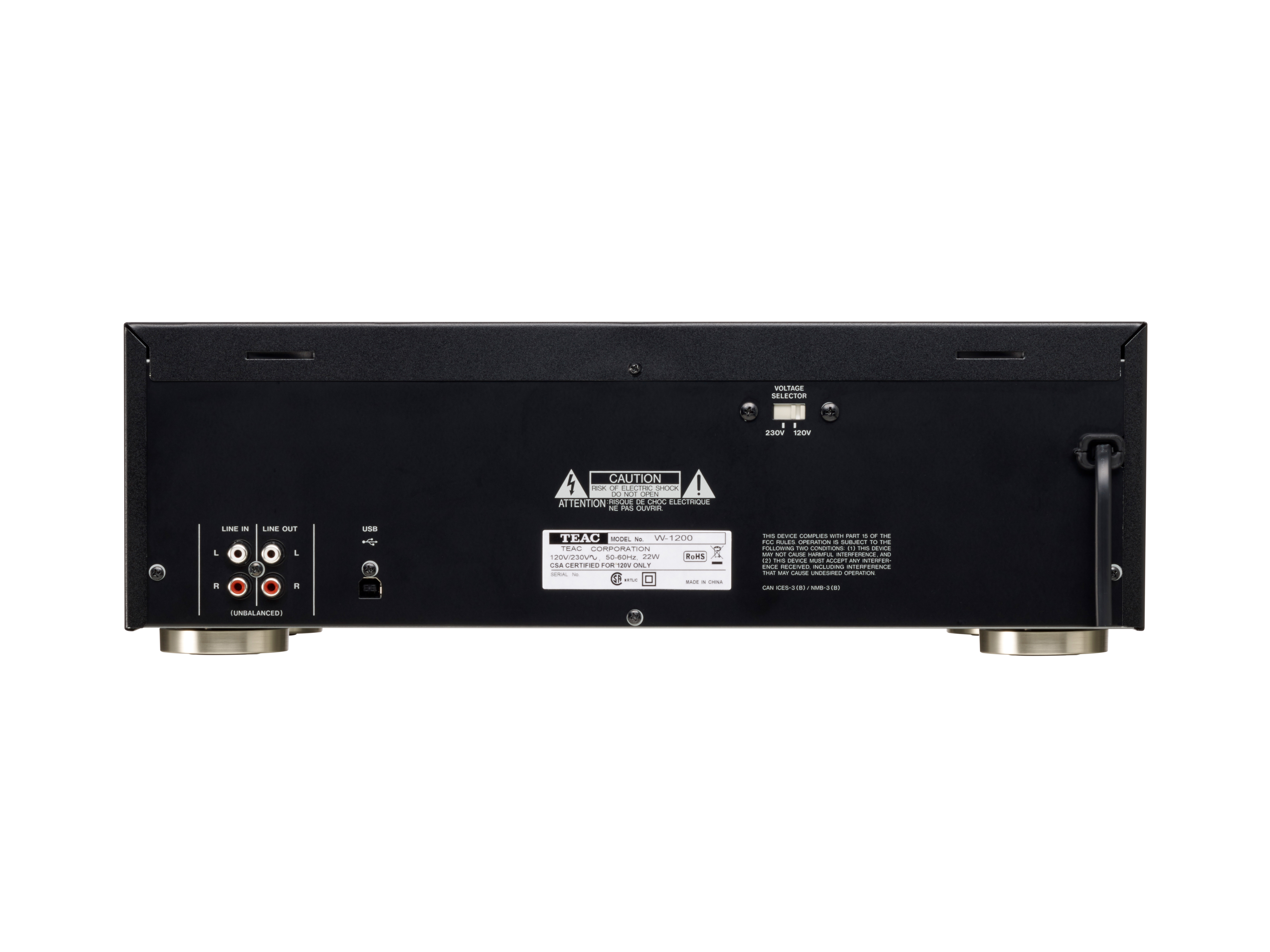 TEAC Doppel Kassettendeck W-1200