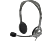 LOGITECH H111 - Micro-casque (Câblé, Binaural, On-ear, Gris)