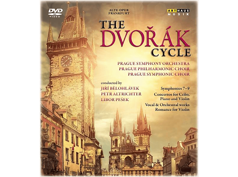 Dvorák Symphony - (DVD) The Orch. Belohlavek/Altrichter/Pesek/Prague - Cycle