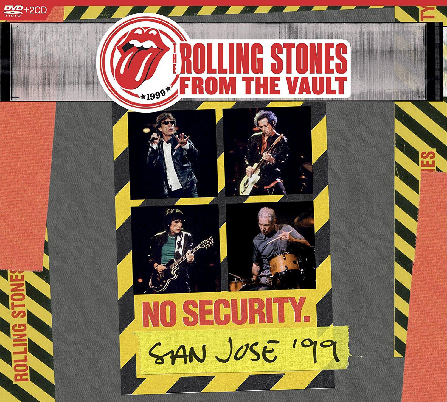 No - Vault: From (DVD Stones Rolling (+2CD) Security-San Jose CD) 1999 - The The +