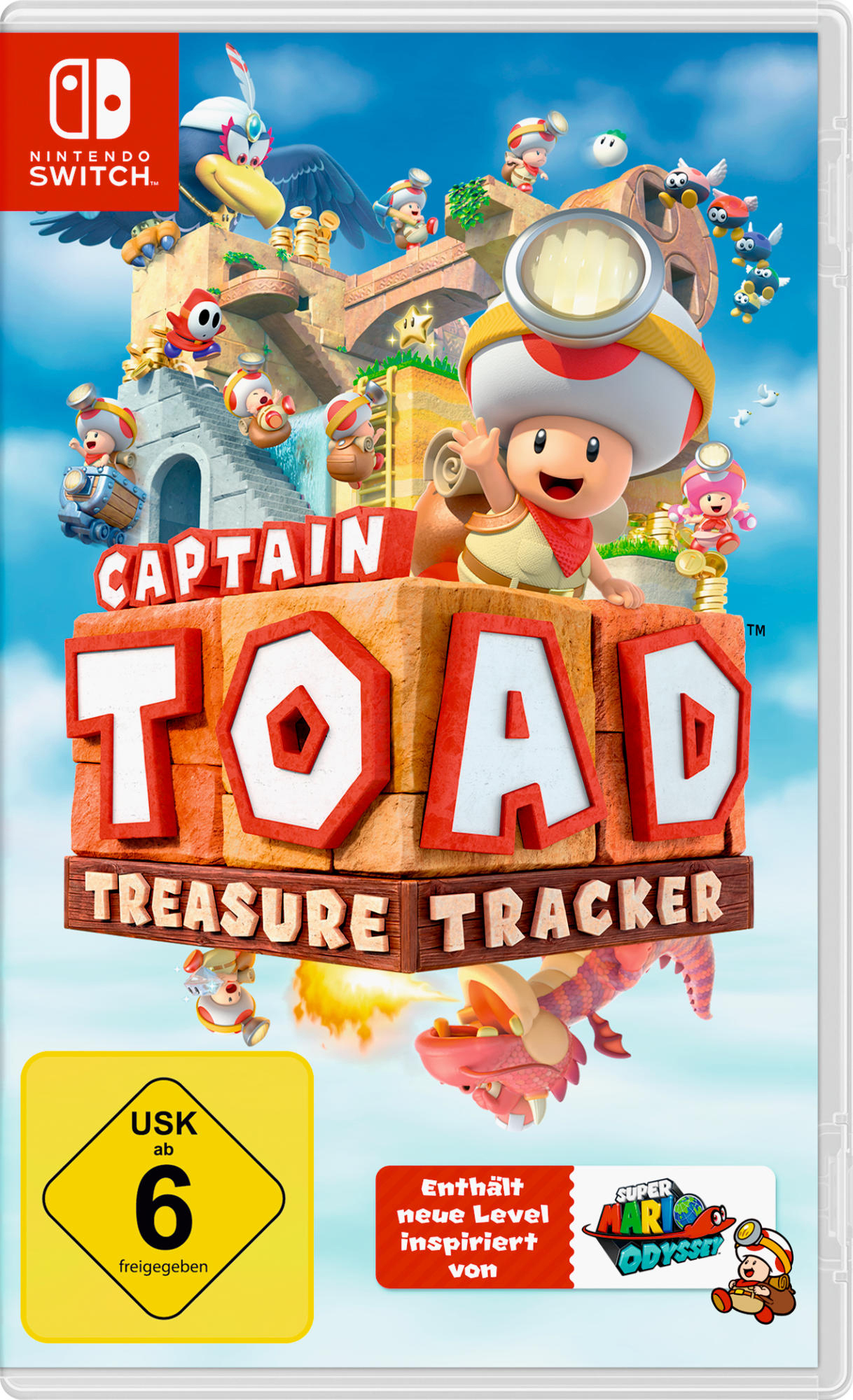 Captain Tracker Switch] [Nintendo Toad: Treasure -