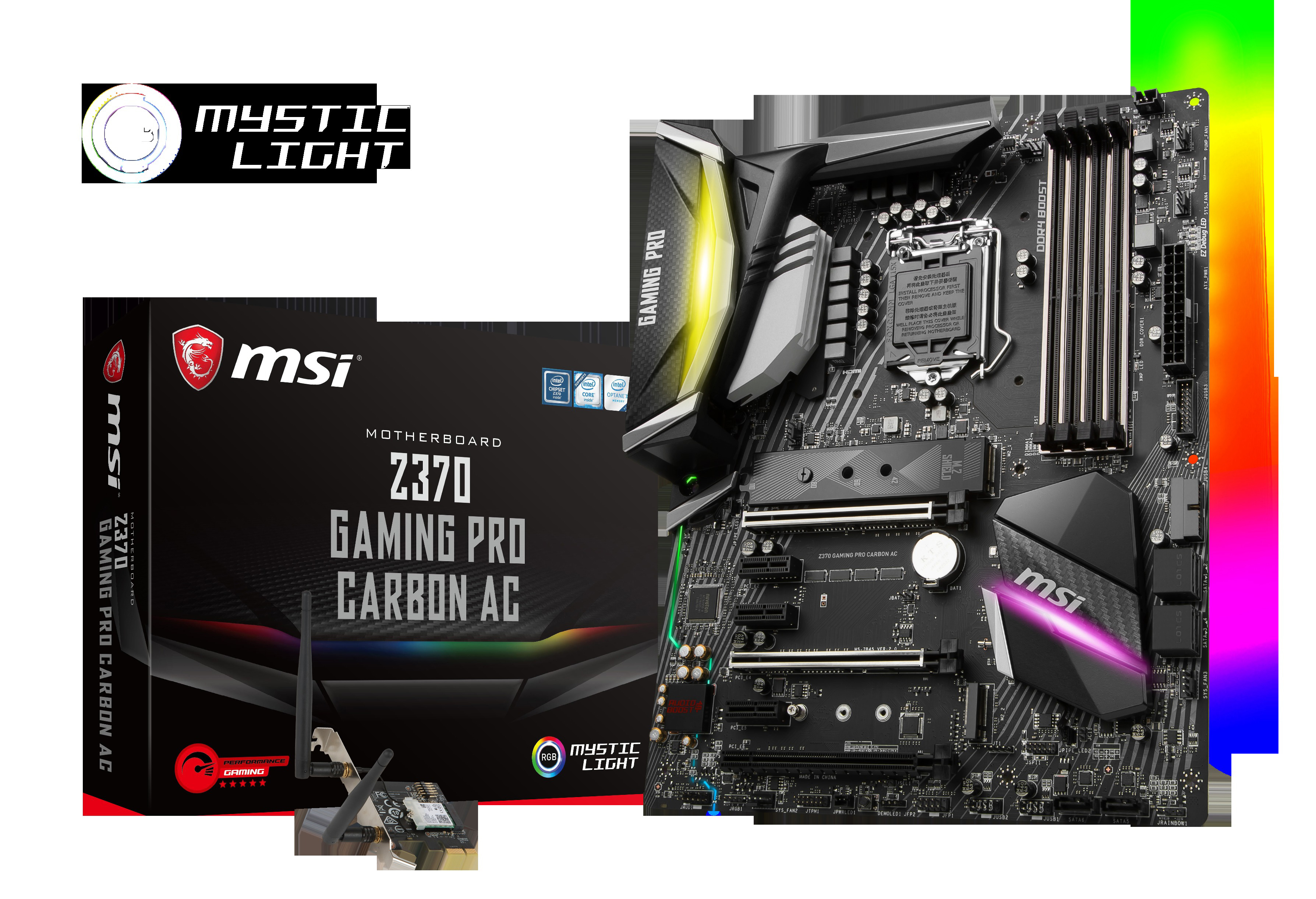 MSI Z370 Gaming Pro Carbon Mainboard