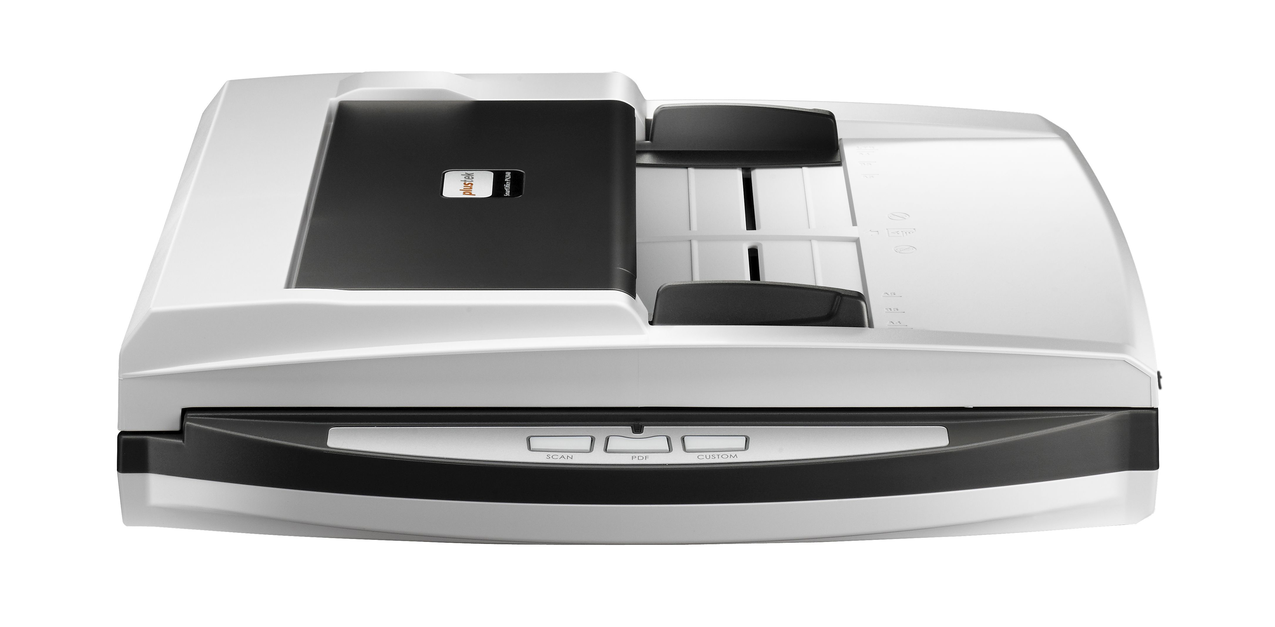 PLUSTEK SmartOffice PN2040 Netzwerk-Dokumentenscanner mit Flachbetteinheit , Flachbett: bis zu 600 x 1.200 dpi, ADF: bis zu 600 x 600 dpi, Dual CIS
