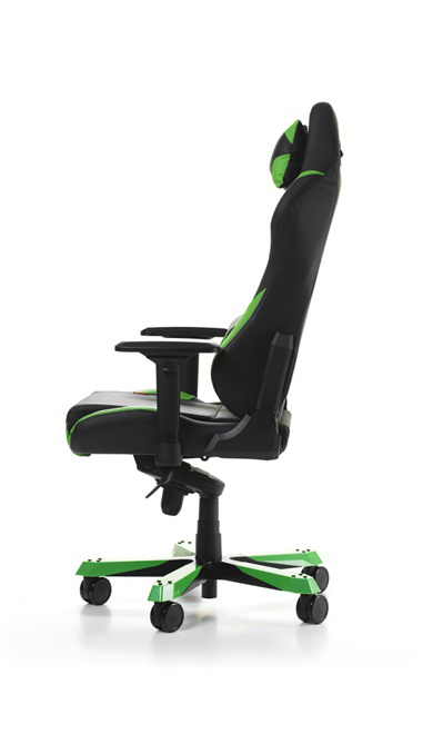 DXRACER Iron I166 Gaming Chair, Black/Green Gaming Stuhl, Schwarz Grün