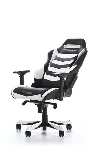 DXRACER Iron I166 Gaming Chair, Black/White Gaming Stuhl, Schwarz/Weiss