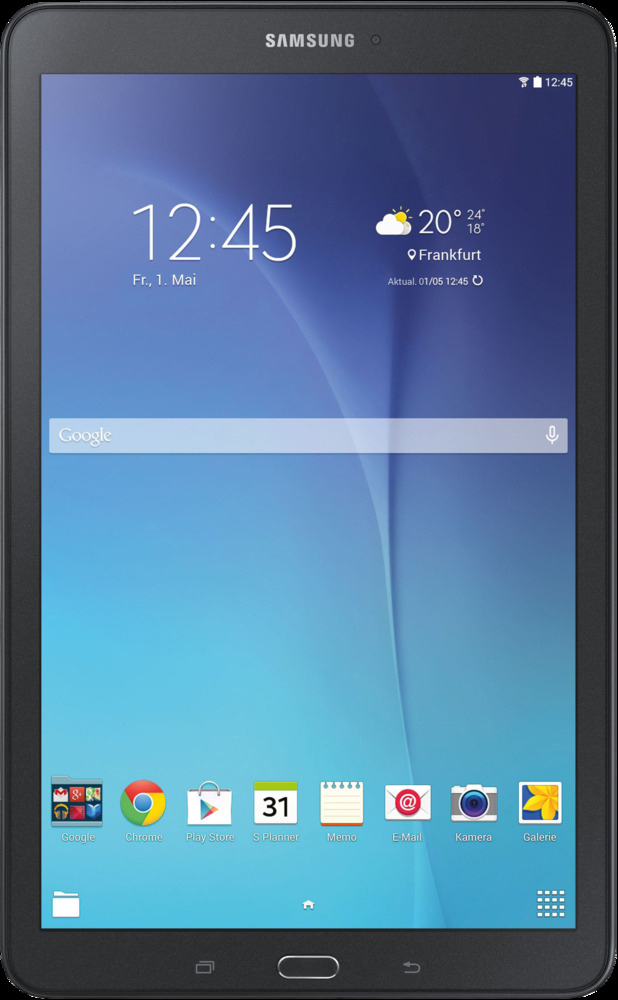 SAMSUNG Galaxy Tab E, Tablet, 8 GB, 9,6 Zoll, Schwarz