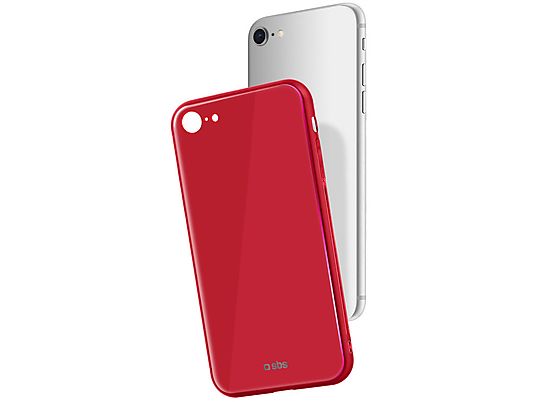 SBS IPH7-8 VITRO CASE PINK - Handyhülle (Passend für Modell: Apple iPhone 7, 8)