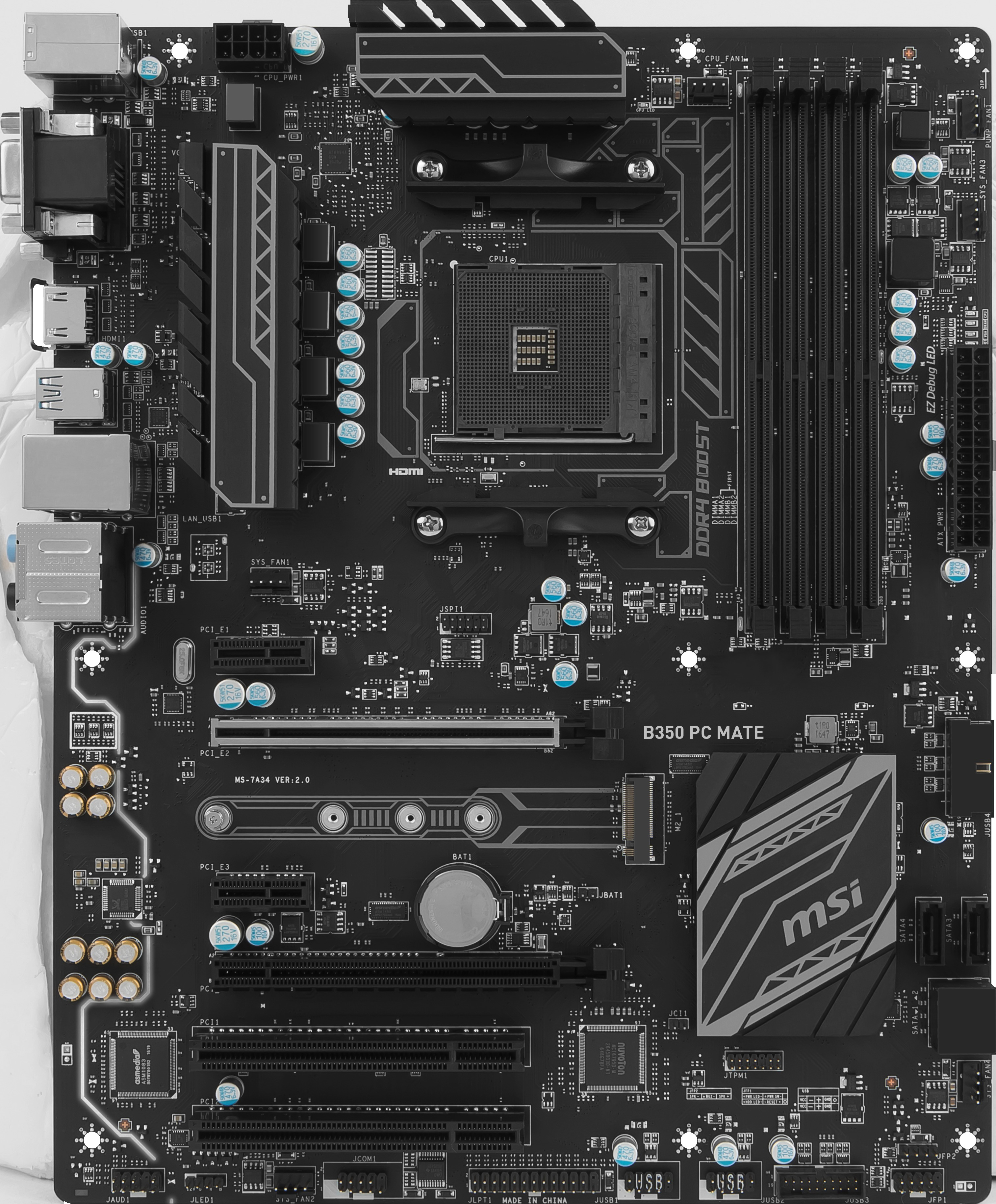 MSI B350 PC Mate Mainboard